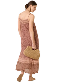Coastal V-Neck Maxi Dress