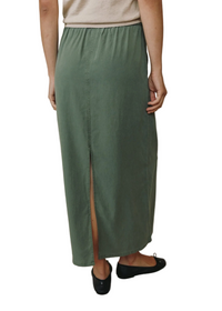 Back Slit Skirt - Fernwood