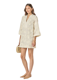 Shell Collar Mini Dress