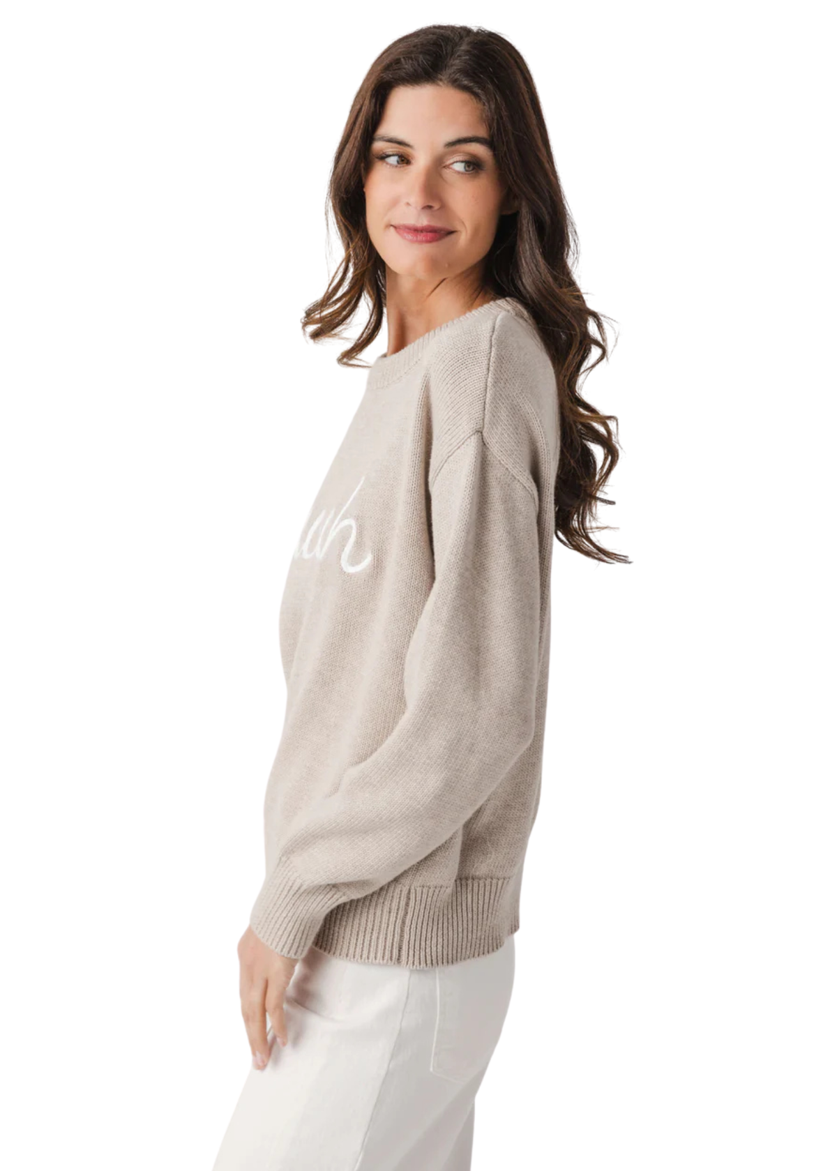 Boyfriend Beach Sweater