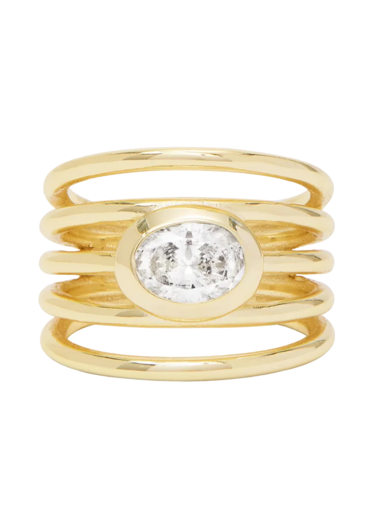 She's A Boss Stacked Ring