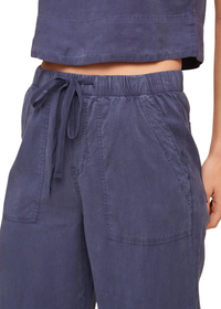 Easy Pocket Wide Leg Crop