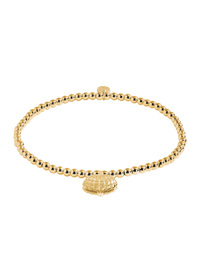 Gold Bracelet - World Is Your Oyster