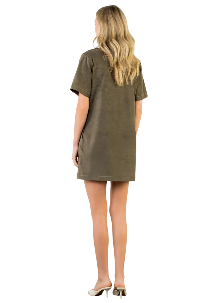 SS Suede Dress