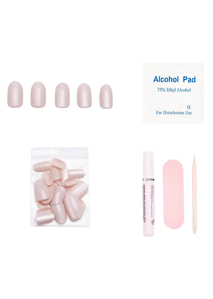 Pure Intentions Press-On Nails| Iridescent Hue