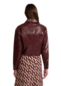 Caleb Faux Leather Jacket