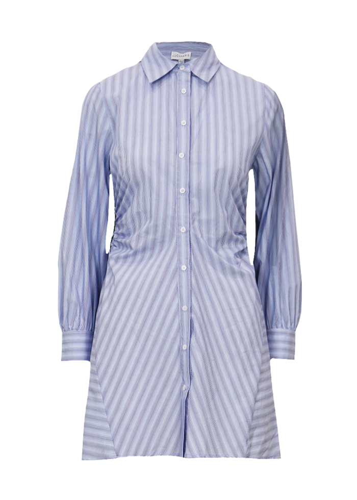 Morada Button Down Dress
