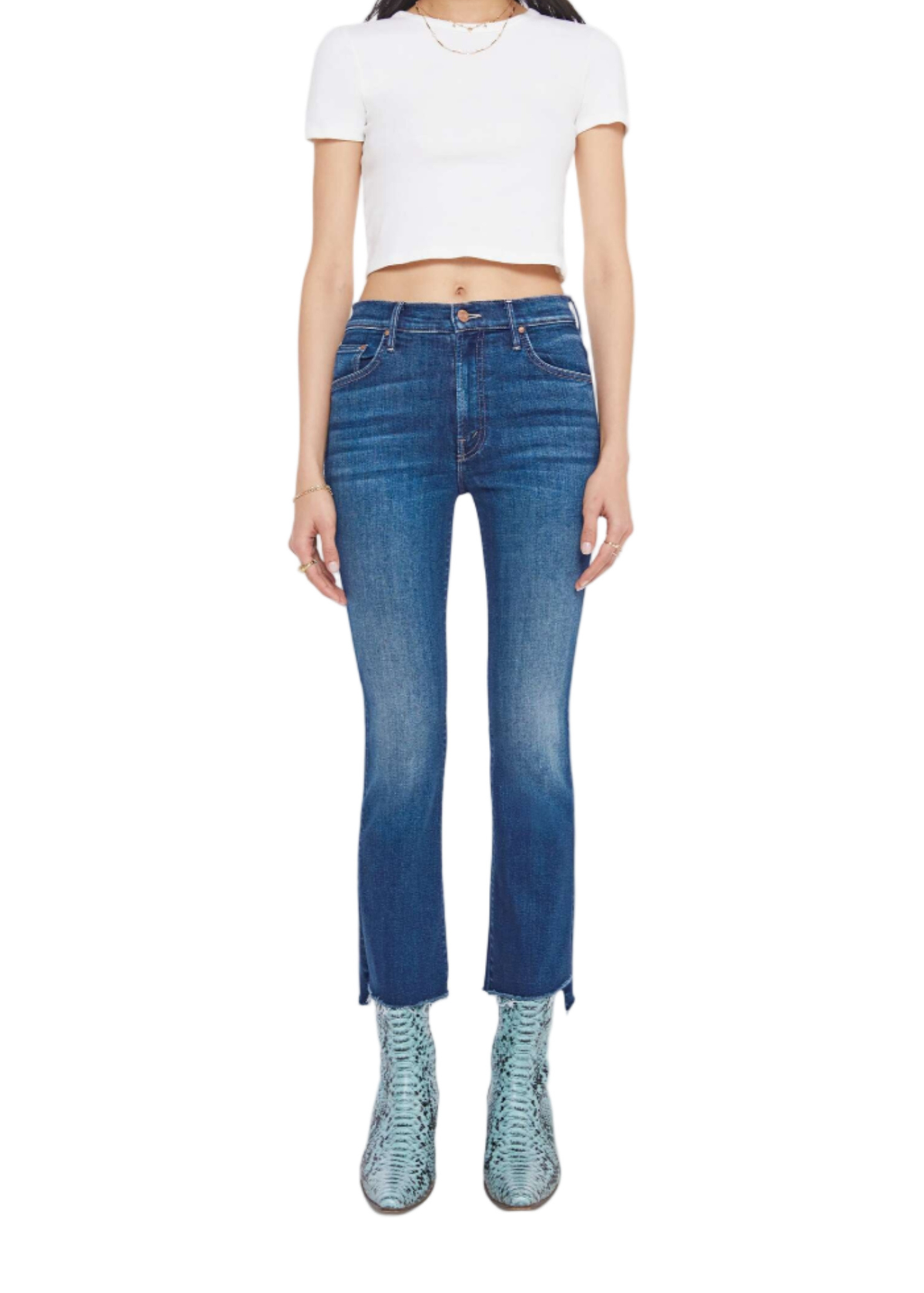 The Insider Crop Step Fray