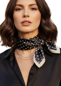 Amie Polka Dot Print Bandana