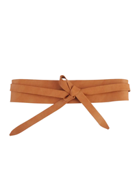 Tie-On Waist Cinching Obi Wrap Belt
