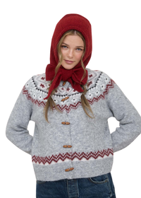 Toggle Button Cardigan Sweater