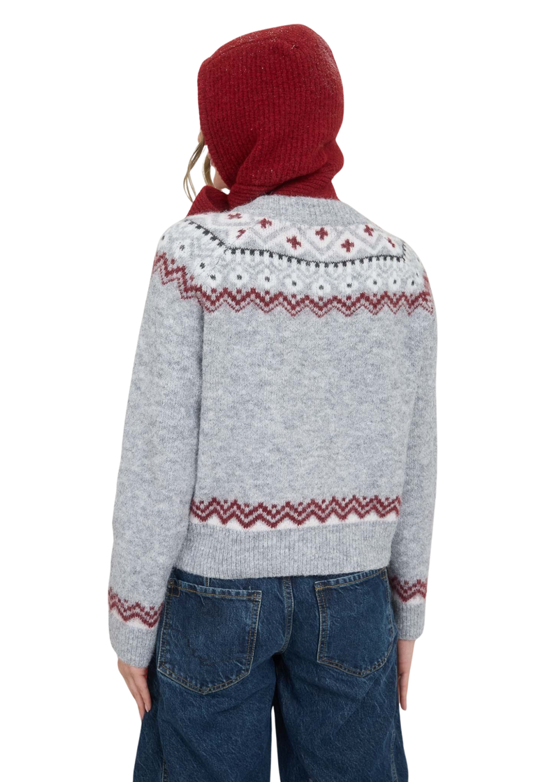 Toggle Button Cardigan Sweater