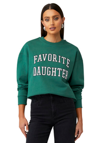 Collegiate Sweatshirt - Evergreen
