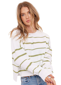 Echo Stripe Long Sleeve Top