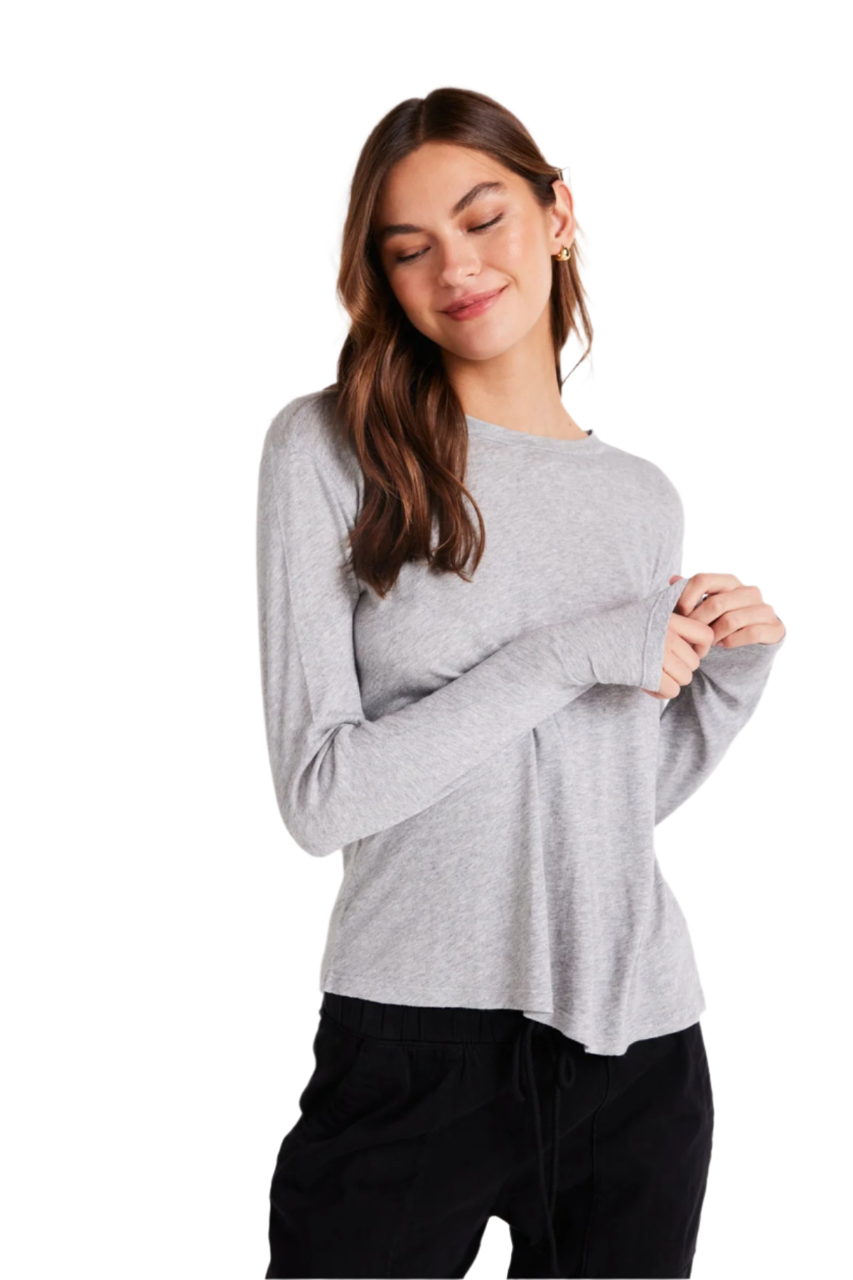 Long Sleeve Crew Neck Tee