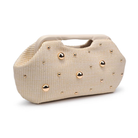 Mallory - Studded Clutch