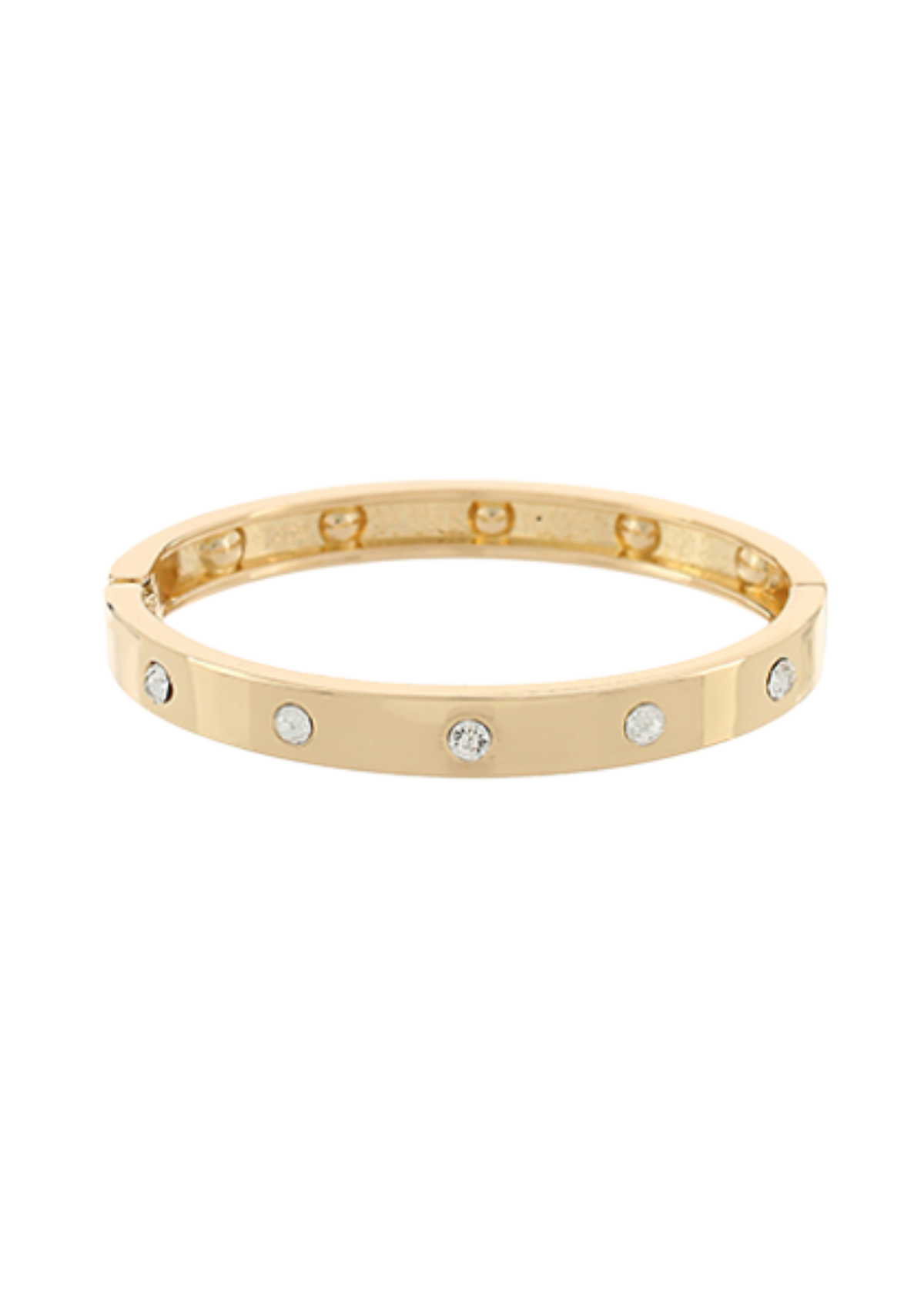 Pearl Station Bangle Bracelet