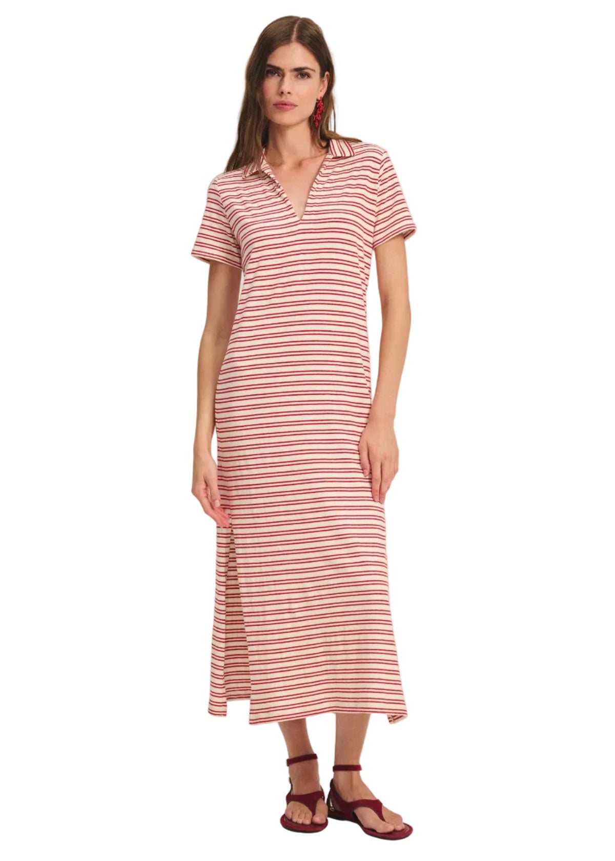 Corin Stripe Jersey Dress