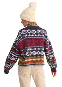 Fair Isle Sweater Cardigan