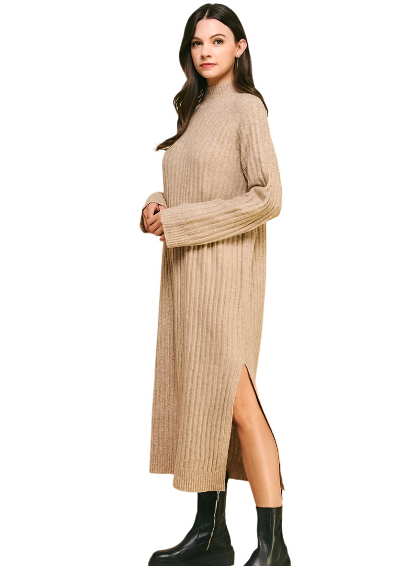 Long Sleeve Sweater Dress