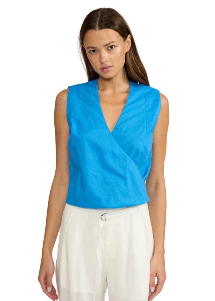 Hayley Wrap Top