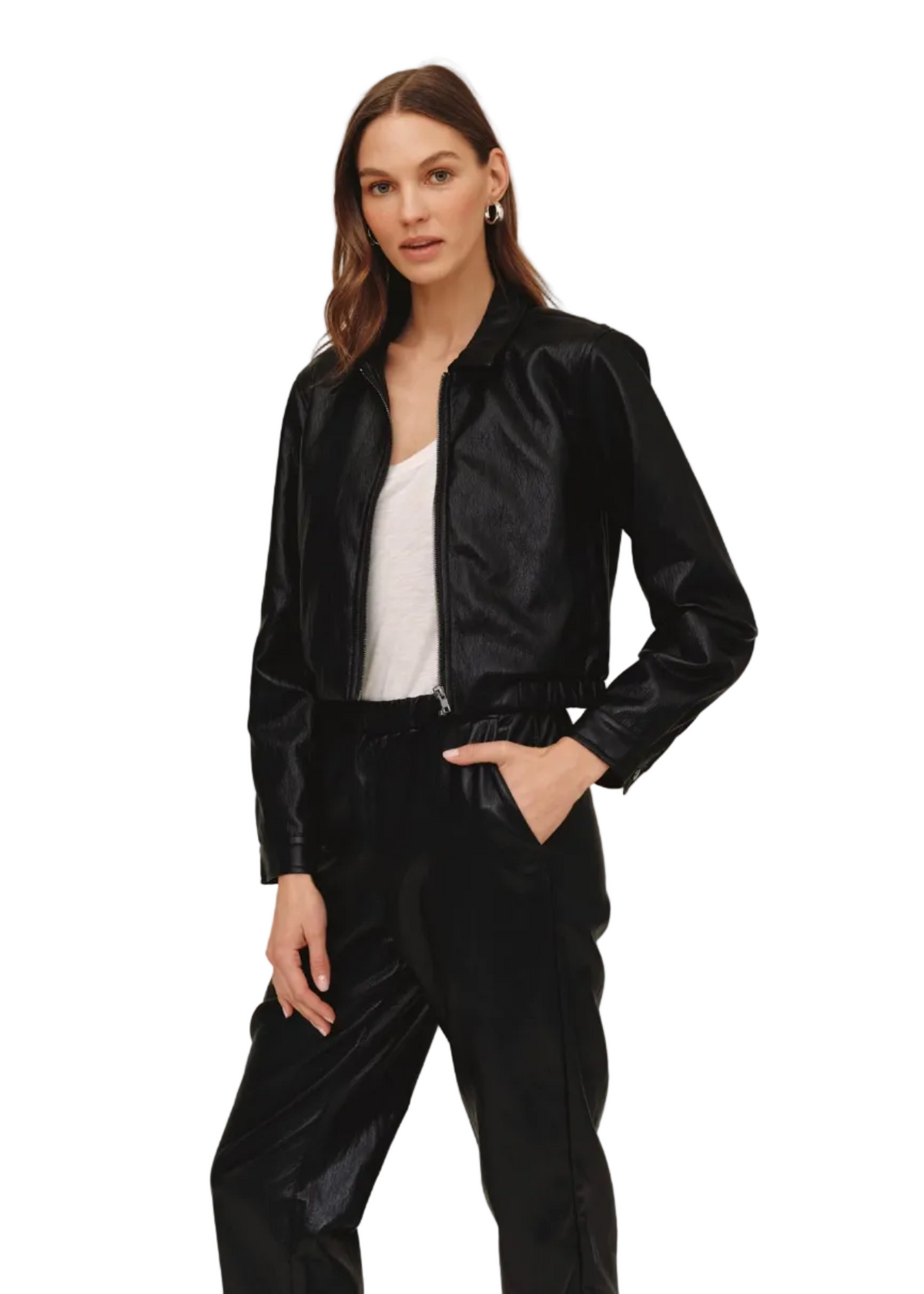 Crop Bomber Jacket