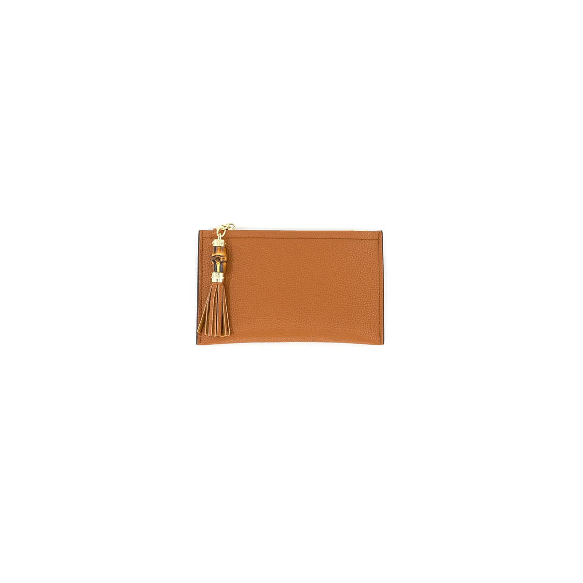 Leather Tassel Mini Wallet