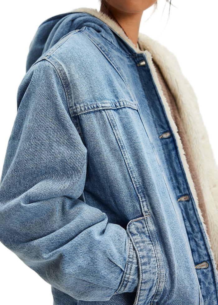 Asher Cozy Denim Jacket