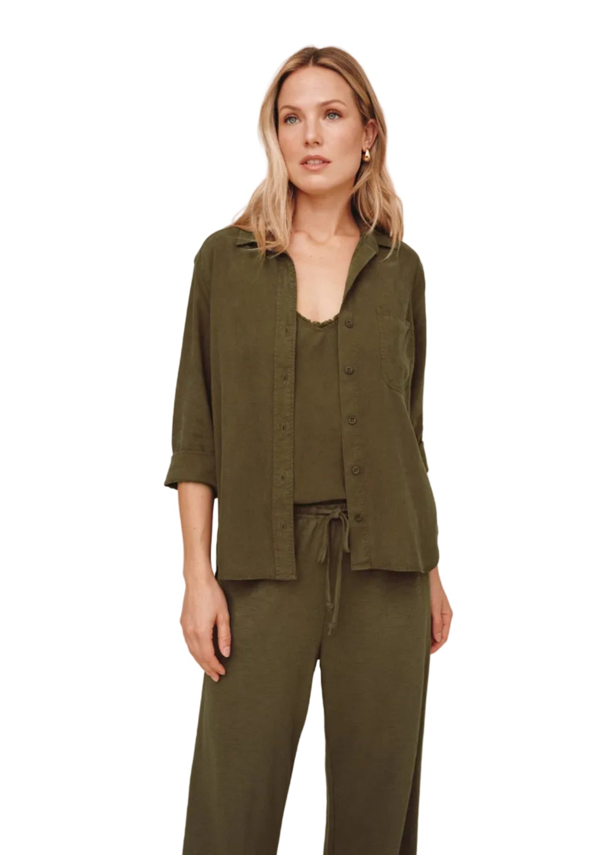 Shirt Tail Button Down