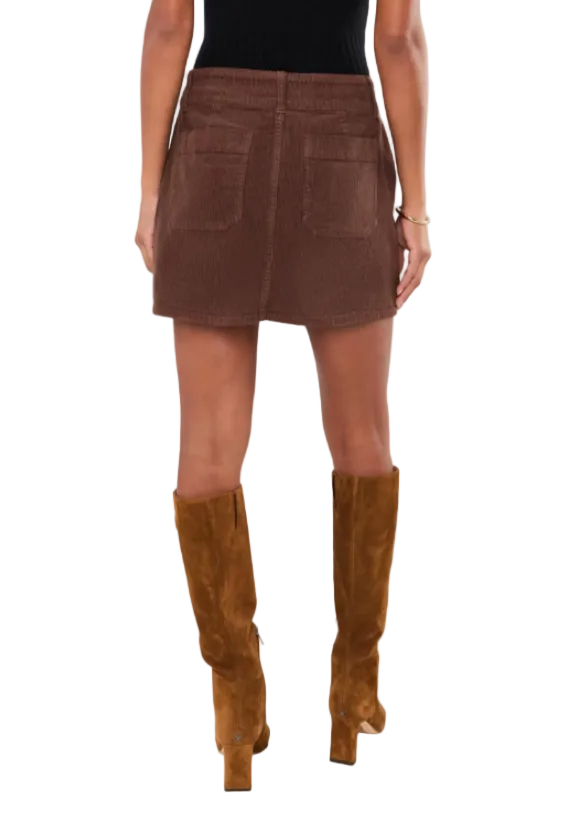 Downtown Corduroy Skirt