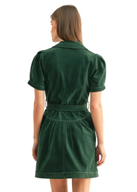 Paige Belted Shirt Mini Dress