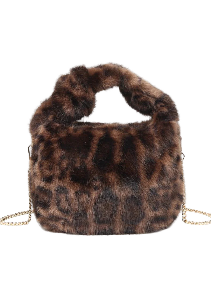 Faux Fur Crossbody