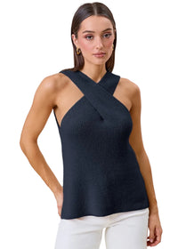 Halter Knit Top