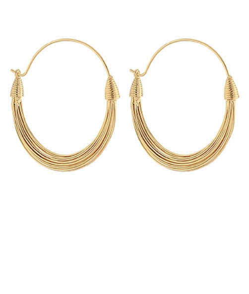 14 Layered Wire Hoops