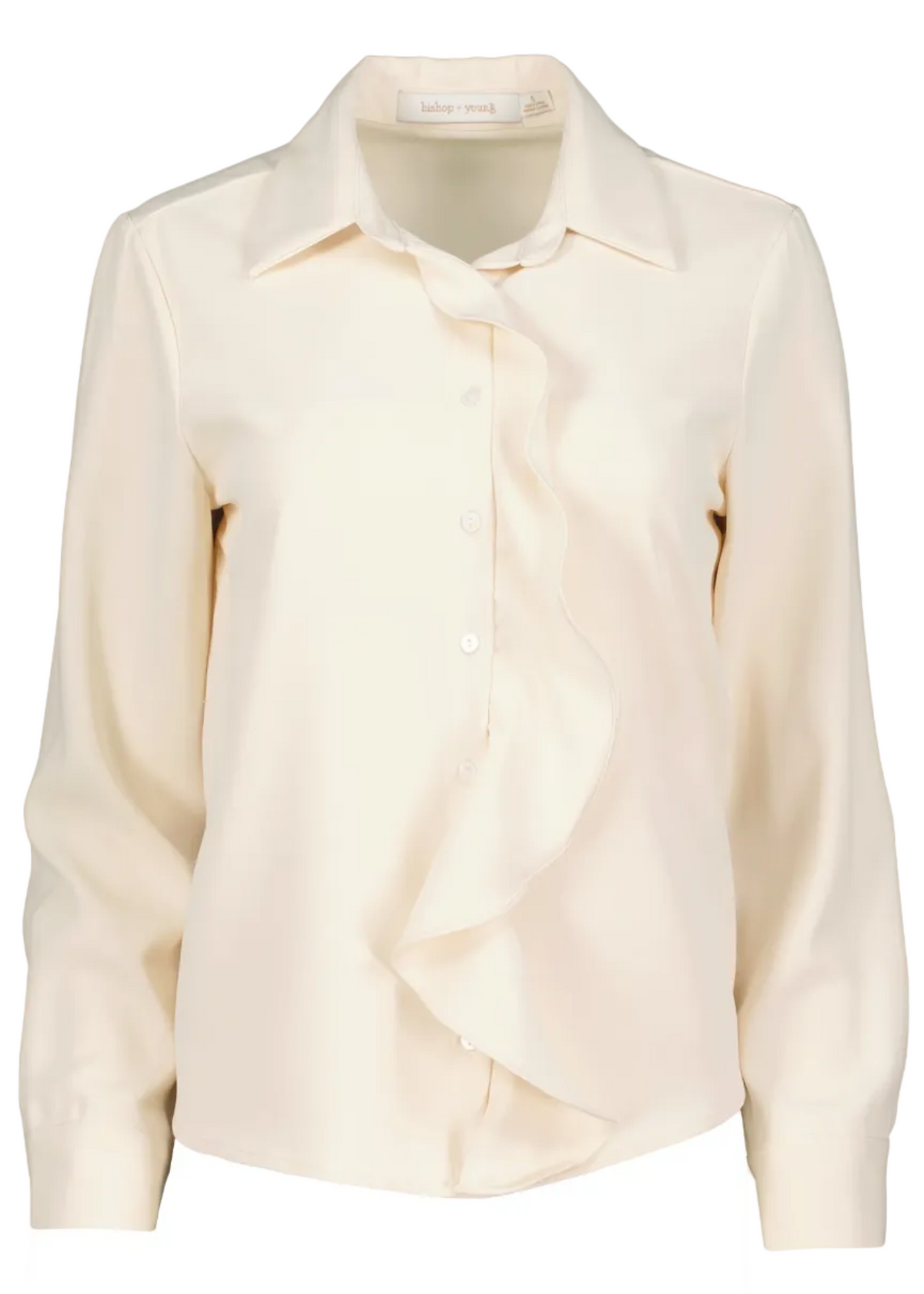 Proper Ruffle Front Blouse