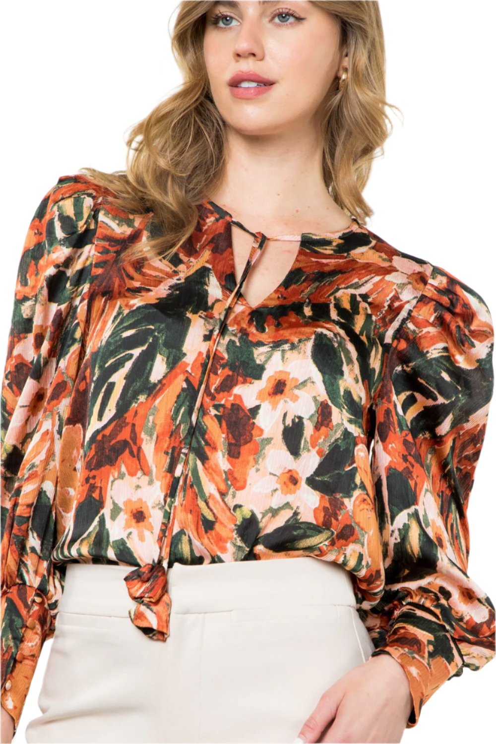 Wellsley Floral Top