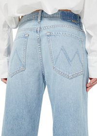 Mid Rise Rambler Zip Ankle Fray