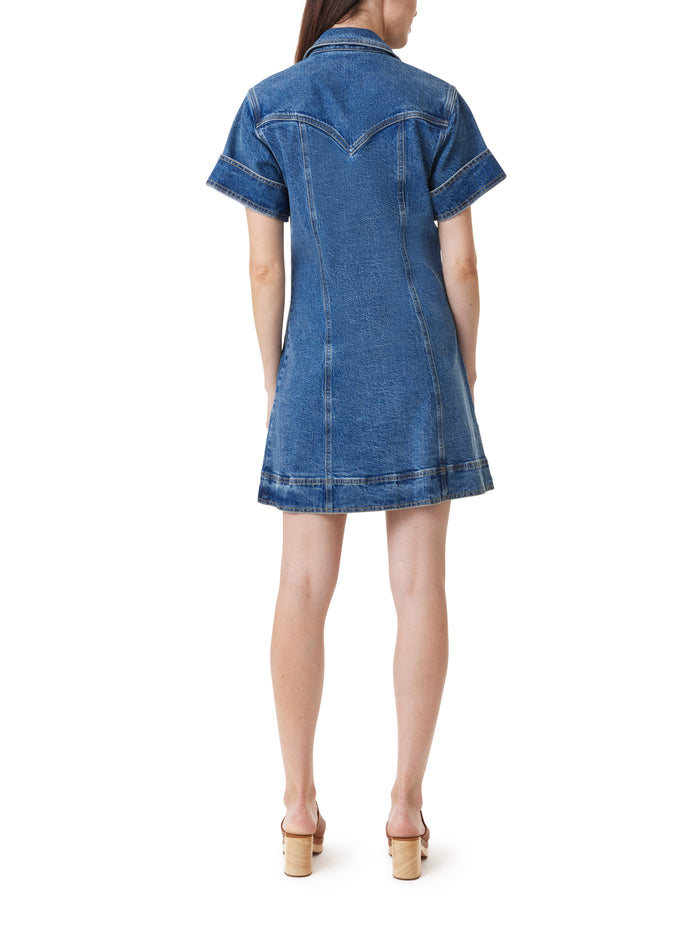 Short Sleeve Shift Dress