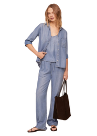 Shirt Tail Button Down