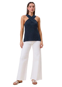 Halter Knit Top