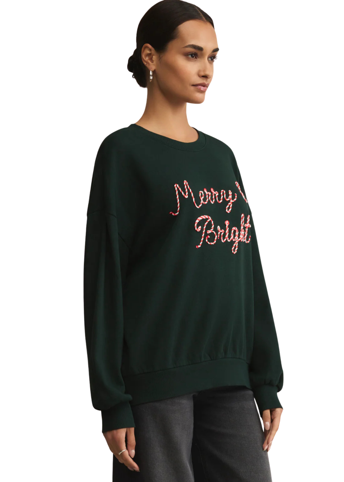 "Merry & Bright" Sunday Sweatshirt