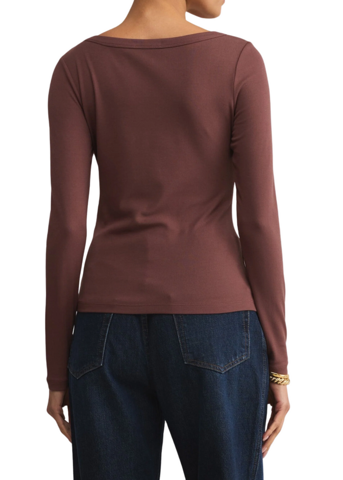 Second Skin Scoop Neck Top