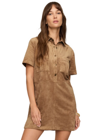 Leone Suede Mini Dress