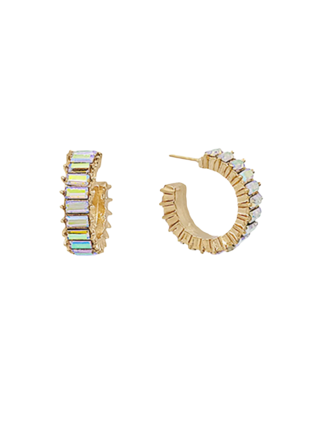 20mm Baguette Hoops