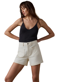 Stretch Terry Patch Pocket Short