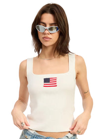 Squared Neck Rib Top