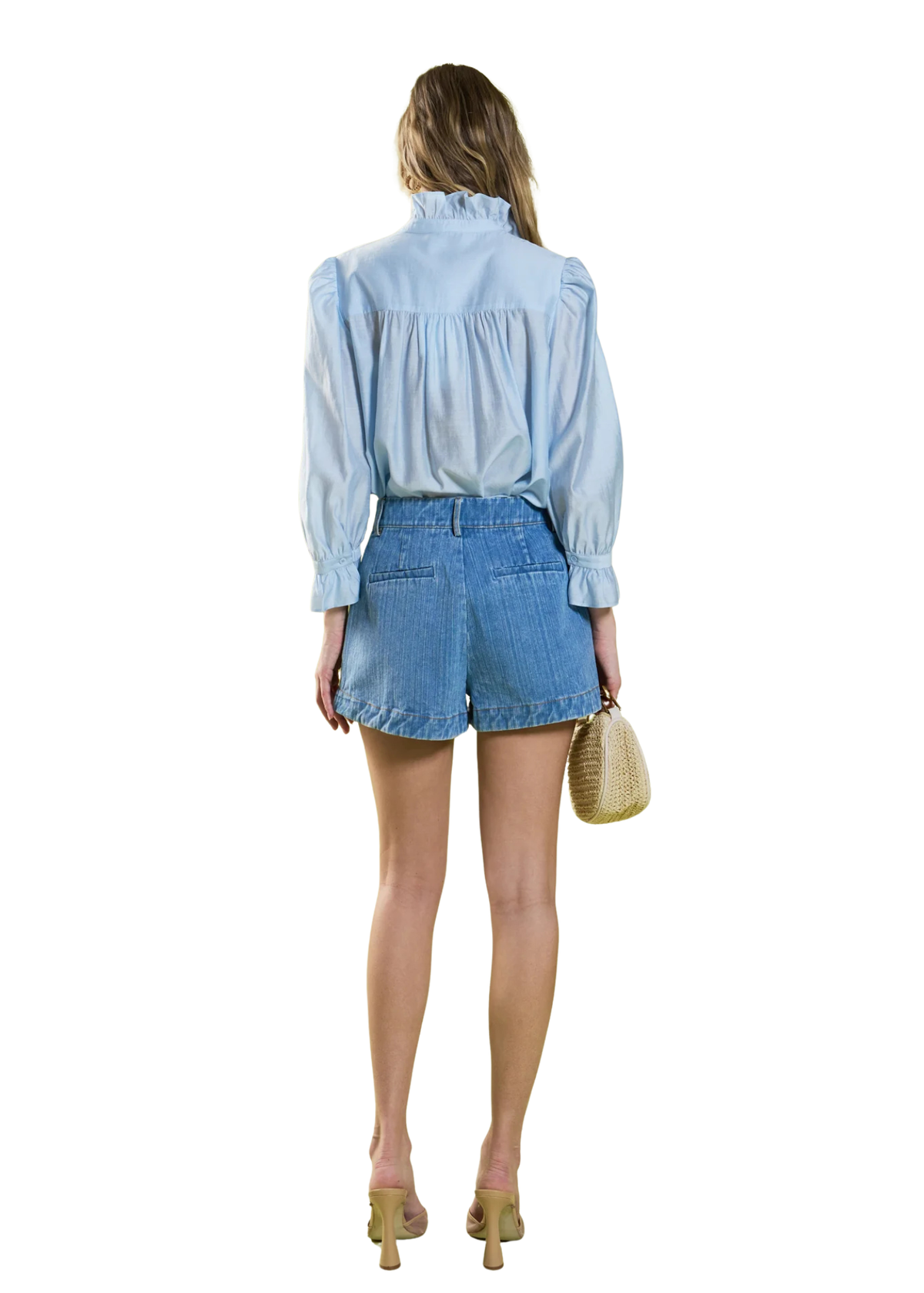 Ruffle Detailed Blouse