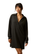 Heathered Black Twill