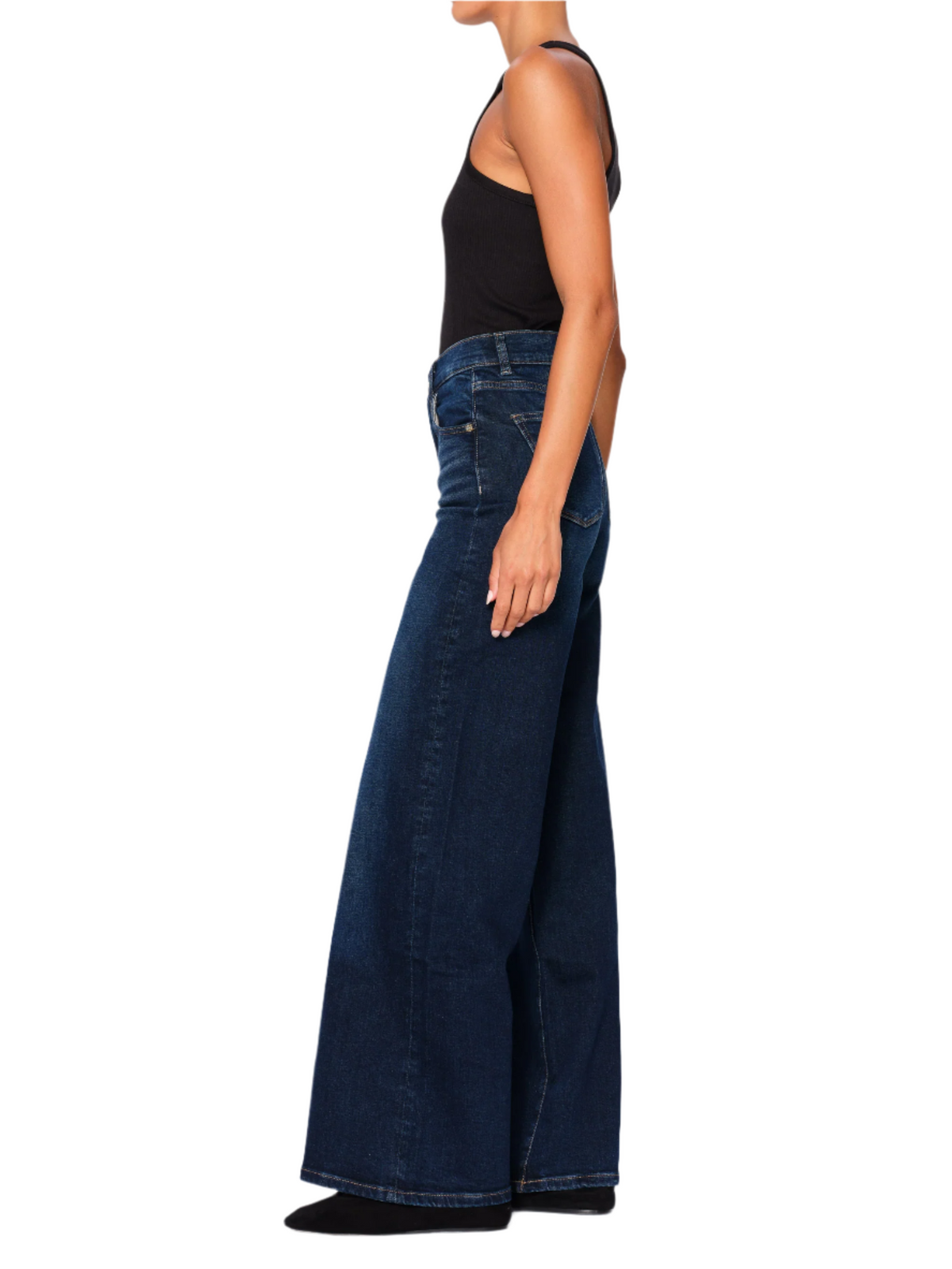 Hepburn Wide Leg: High Rise Vintage 32"