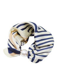 Pearl Magnet Scarf Necklace